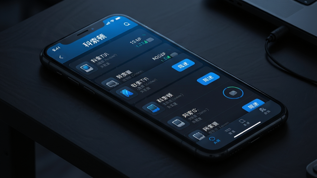 һ��չʾ�����������豸�������ܵ�ͼƬ������Ϊ�ֻ���Ļ��ʾ������APP���豸�б�ҳ�棬��������豸ͼ������ƣ�ÿ���豸����������ֵ�����ٰ�ť������Ϊ�ֻ�ƽ������ɫ�����ϣ��Ű����룬���Ϊ�Ƽ����ڷ磬ϸ������Ļ����ɫ�߹⣬�豸�б����������ʸ��壬�ɾ����޶���Ԫ��