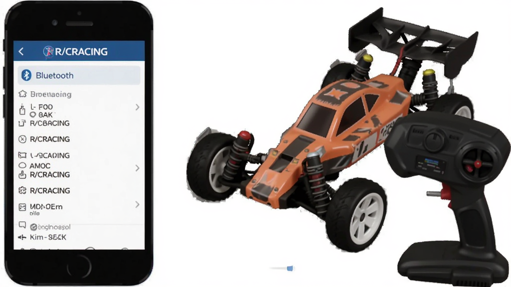 һ��չʾR/CRACINGӦ������ң�س�������ͼƬ���������ֻ���Ļ��ʾ���������б����Ա���ң�س���ң���������Ϊ�̳�ʾ��ͼ�磬ϸ�ڰ����ֻ��ϵ�