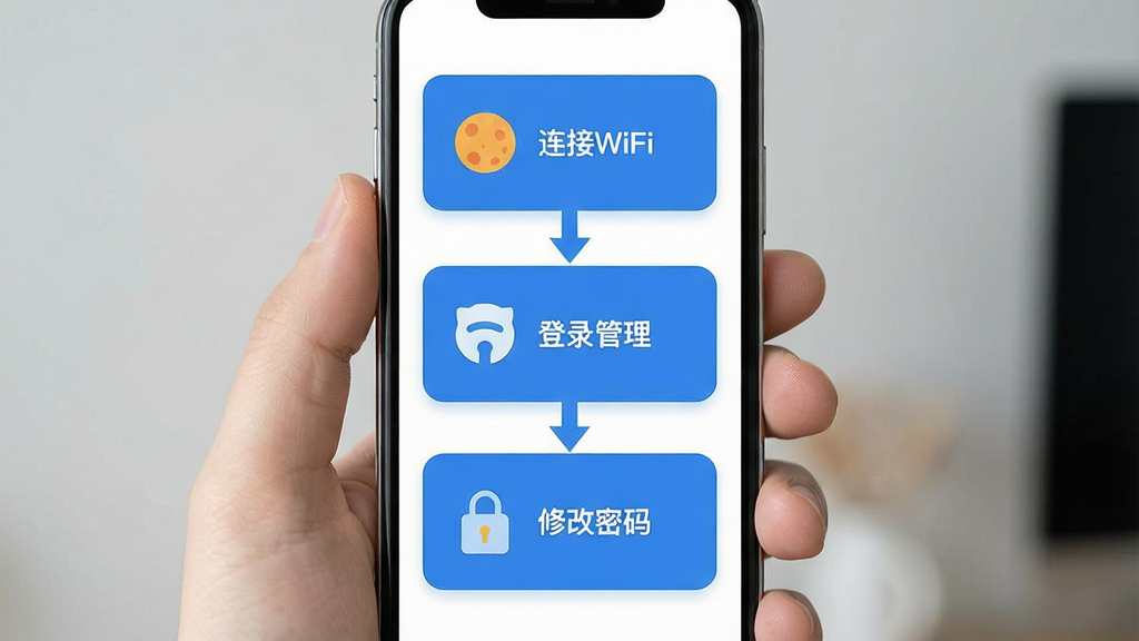 һ��չʾˮ��WiFi�����������̵Ĳ���ͼ������Ϊһ���ֻ�������ʾ����Ļ���������������������迨Ƭ���ֱ��ע