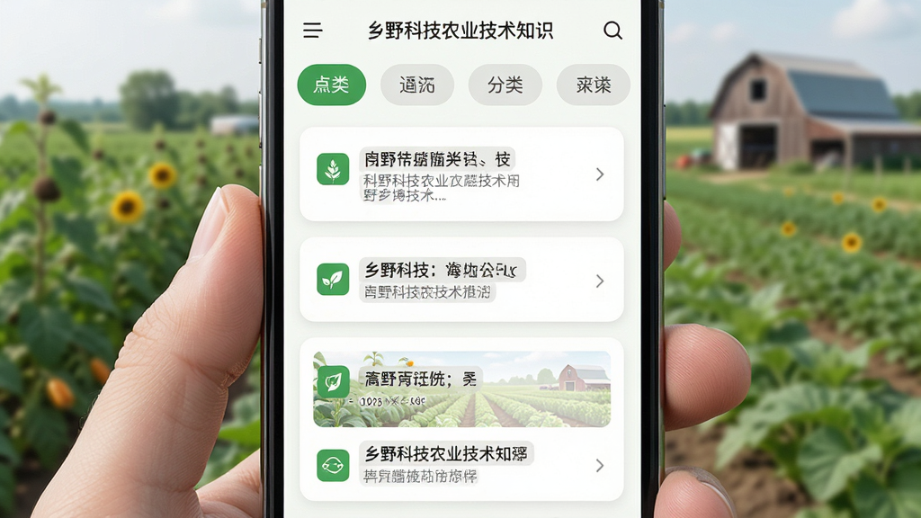 ��Ұ�Ƽ�ũҵ����֪ʶҳ�棬����Ϊ�ֻ���Ļ��ʾͼ�Ľ̳��б�������Ϊ���½ṹ���Ϸ�Ϊ�����ǩ�����·�Ϊ���ݿ�Ƭ���Ű����룬�������ǳɫ��ϸ�ڰ�����ɫͼ�ꡢ��ɫ��������ɫ�������������ʸ��壬�ɾ����޶���Ԫ��
