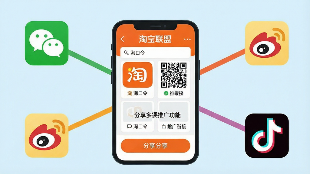һ��չʾ�Ա����˶������ƹ㹦�ܵĳ������廭����������Ϊ�Ա�����APP�ķ������棬��������ʾ�Կ����ά�롢�ƹ����ӵȶ��ַ�����ʽ�����ֱܷ�����΢�š�QQ��΢�����������罻ƽ̨��ͼ�꣬���ֲ��÷���״��ͼ����APP����Ϊ�����������죬���Ϊ���������ı�ƽ����ƣ�ϸ����ͻ����ƽ̨ͼ��ͷ�����ť�ı�ʶ�ȣ������������������࣬�޶���Ԫ��