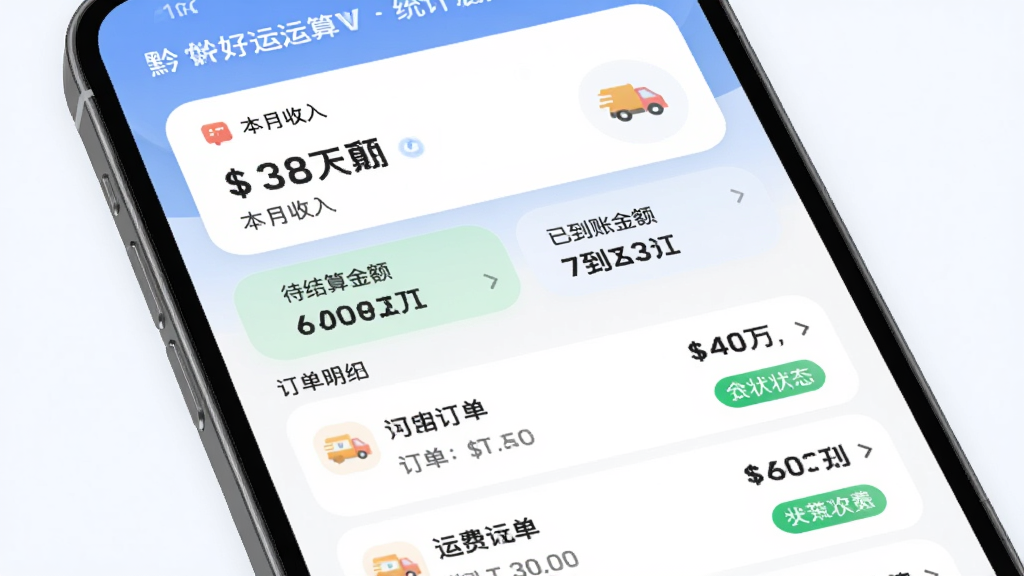 ��������Ϊǭ�����˷ѽ���������ͳ�ƽ��棬����Ϊ�ֻ���Ļ��д���Ű�Ϊ�Ϸ�����������Ƭ���·�������ϸ�б������Ϊ���Բ��UI���ϸ�ڰ��������������֡���������ѵ��˽�ÿ�ʶ������˷���״̬��ǩ�����ʸ��壬����ɾ����޶���Ԫ��