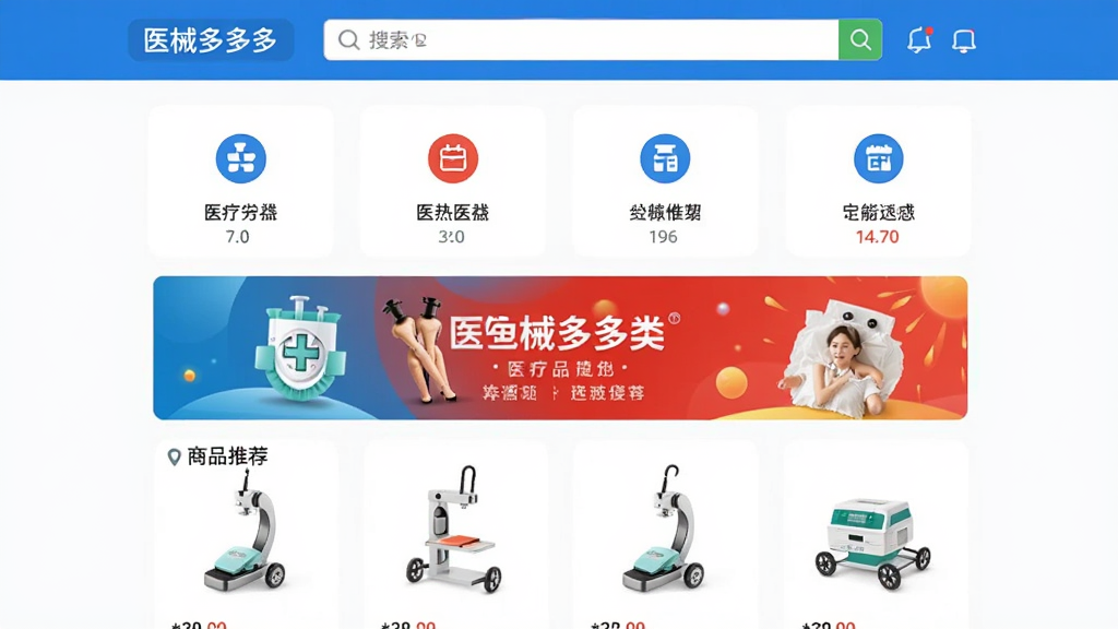 ����Ϊҽе���������ҳ���棬����Ϊ�������������в�����ͼ��ӵײ���Ʒ�Ƽ����Ű����������������࣬ϸ�ڰ���ҽ����е����ͼ�ꡢ�����������Ʒ����ͼ�����ʸ��壬�ɾ����޶���Ԫ�ء�