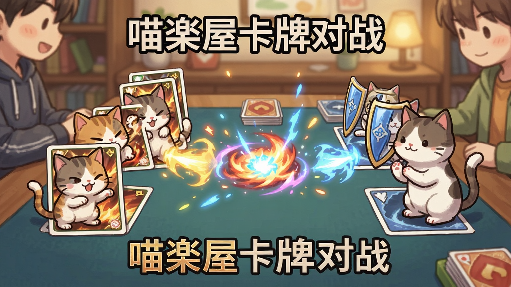 ����չʾ�������������è�俨�ƽ��ж�ս�������ϰڷ��ſ�������һ���ǹ�����̬��è�俨�ƣ���һ���Ƿ�����̬��è�俨�ƣ��м��м�����Ч�Ĺ�â����������ܰ�Ŀ��ƶ�ս�ң����Ϊ��ϵ��ͨ��ϸ�ڷḻ�������������ɾ��޶���Ԫ�أ������������֡����ݿ��ƶ�ս����