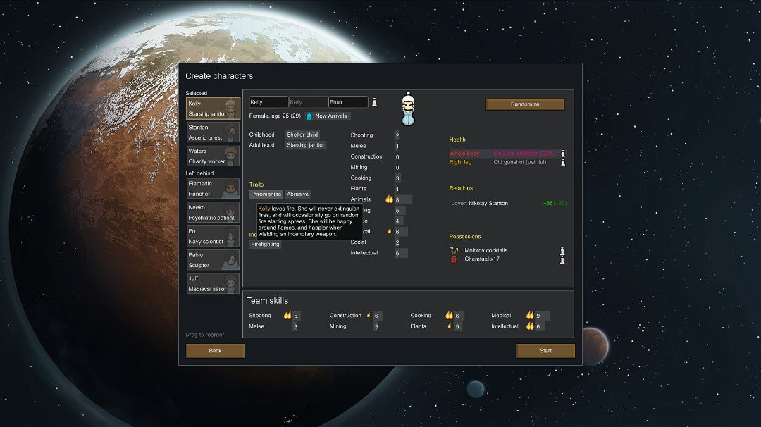 ������(RimWorld)0.1.0.4.0 ģ�⾭Ӫ