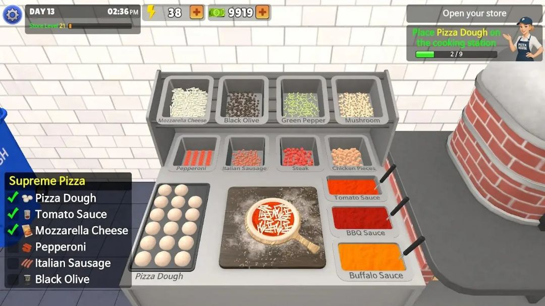 �ҵ����������(My Pizza House Story)1.0.11 ģ�⾭Ӫ