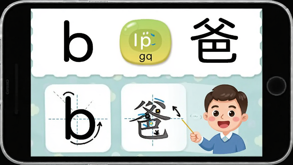 ����ѧƴ������ƴ������ѧϰ���棬����չʾƴ��