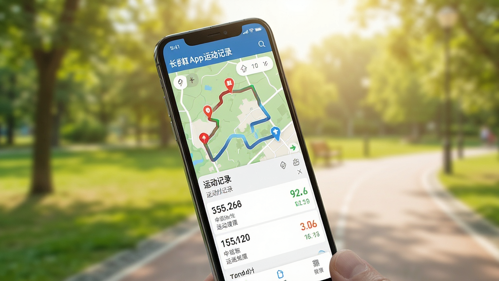 һ��չʾ���罡��App�˶���¼�����ͼƬ���ֻ���Ļ��ʾ��ͼ�켣���˶������б�������Ϊ���⹫԰�����黯�����������У������������ɾ�������