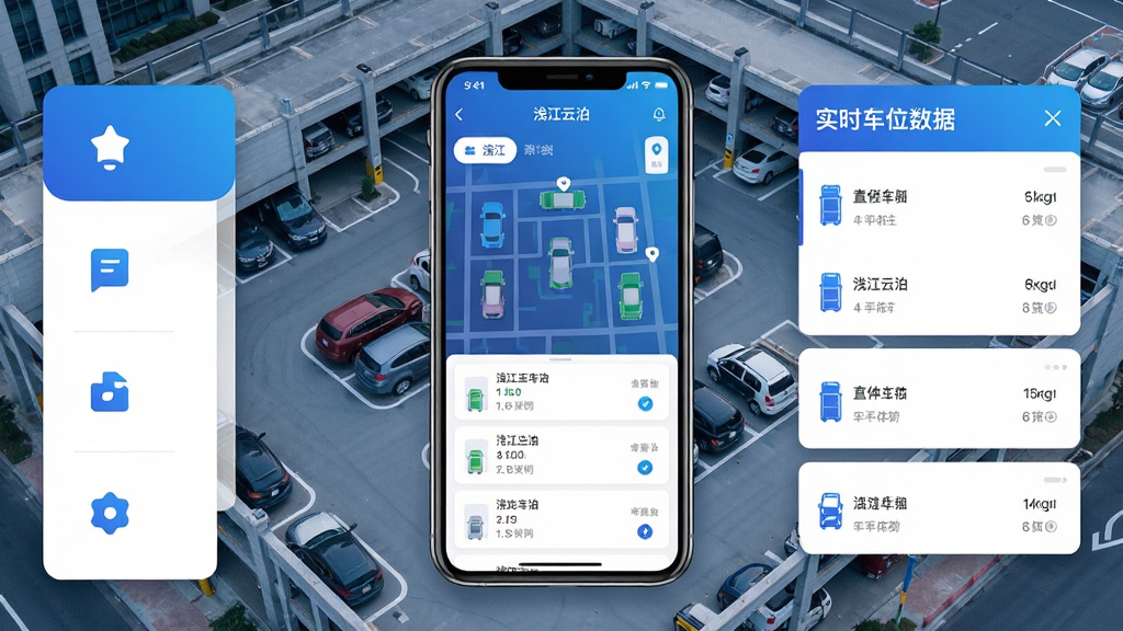 ǳ���Ʋ�Ӧ��������չʾ�������������һ�������ֻ�����Ļ��ʾǳ���Ʋ�APP����ҳ��ͼ�복λ�б�������Ϊ�ִ�����ͣ��������ͼ�����ֲ������ҷ��������չʾ����ͼ�꣬�Ҳ�չʾʵʱ��λ���ݣ����Ϊ��ƽ���Ƽ��У�ϸ�ڰ�����ɫ������ɫ������ɫ��Ƭʽģ�顢���ͼ�꣬�����������ɾ����޶���Ԫ��