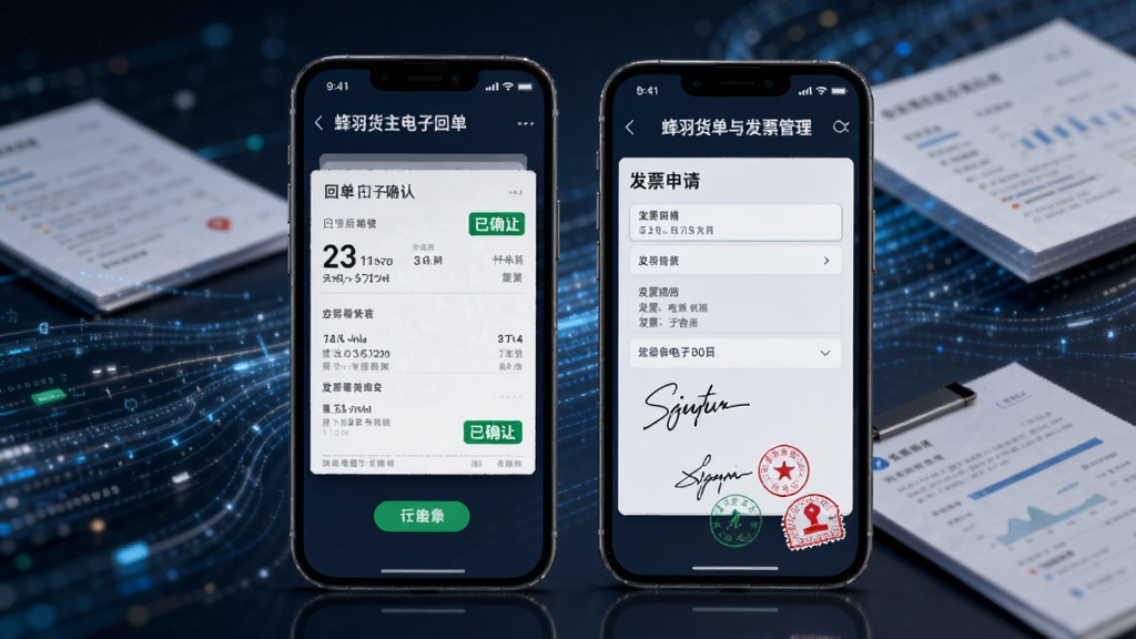����������ӻص��뷢Ʊ�������棬����չʾ�ֻ���Ļ�ϵĻص�ȷ��ҳ��ͷ�Ʊ����������е���ǩ����ӡ��Ԫ�أ�����Ϊ���ֻ��ĵ��������ֲ��þ�����д�����Ϊ�Ƽ�����ϸ���ϻص�����ɫ��ȷ�ϱ�ǩ�������������ɾ����޶���Ԫ��
