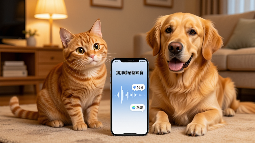 һֻ��è��һֻ��ëȮ�������ڿ�����̺�ϣ��м����һ�������ֻ����ֻ���Ļ��ʾ��è�����﷭��١��Ľ��棬������������ͼ���ͷ������ݣ���������ܰ�ļҾӻ�����ůɫ���ƹ⣬����Ϊ�������ֻ����У����Ϊдʵ��ͨ��ϣ�ϸ�ڰ������������桢�ֻ���Ļ���������ʸ��壬�ɾ����޶���Ԫ��