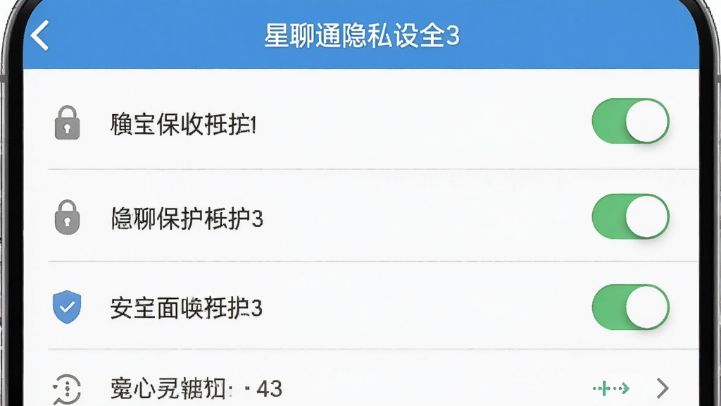 ����ͨ��˽�������ý��棬����Ϊ�ֻ���Ļ�ϵİ�ȫѡ���б�������Ϊ�������е�������Ű����������Ϊ��Լ������UI��ϸ�ڰ������ذ�ť������ͼ�ꡢ����ͼ�����ɫ�ָ��ߣ����ʸ���ɾ��޶���Ԫ��