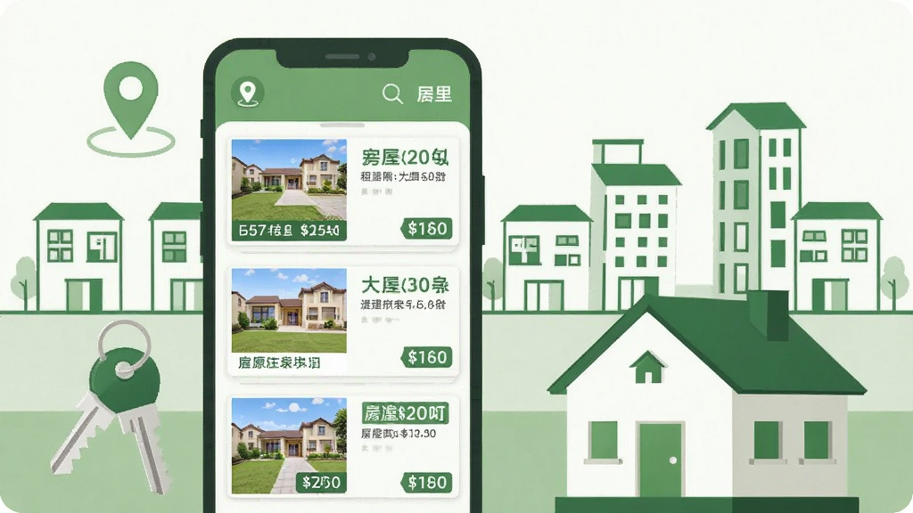 һ��չʾ����������Ϣ��������Ĳ廭����������Ϊ�ֻ���Ļ��ʾ��Դ�б���ÿ�׷�Դ��������ͼ�ͼ۸��ǩ����Ļ�Ա���Կ�׺ͷ���ģ�͵�׺������Ϊ֯�������������������Ϊ���±�ƽ�廭��ɫ������ɫ�Ͱ�ɫΪ����ϸ�ڰ�����λͼ�ꡢ�۸��ǩ������ͼ���Ԫ�أ������������ɾ����࣬�޶���Ԫ��