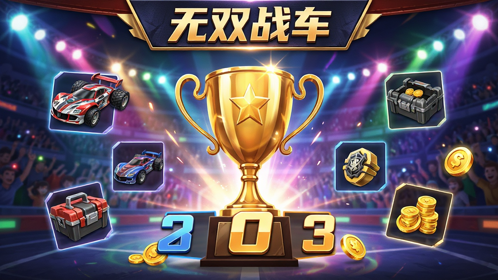 ����չʾһ������������棬�����Ǿ޴�Ľ������������֣���ΧƯ����ս��Ϳװ�������ͽ�ҵȽ���ͼ�꣬�������Ųʵľ������ƹ⣬�����С���˫ս��������ר�����������������������������ɾ��޶���Ԫ��