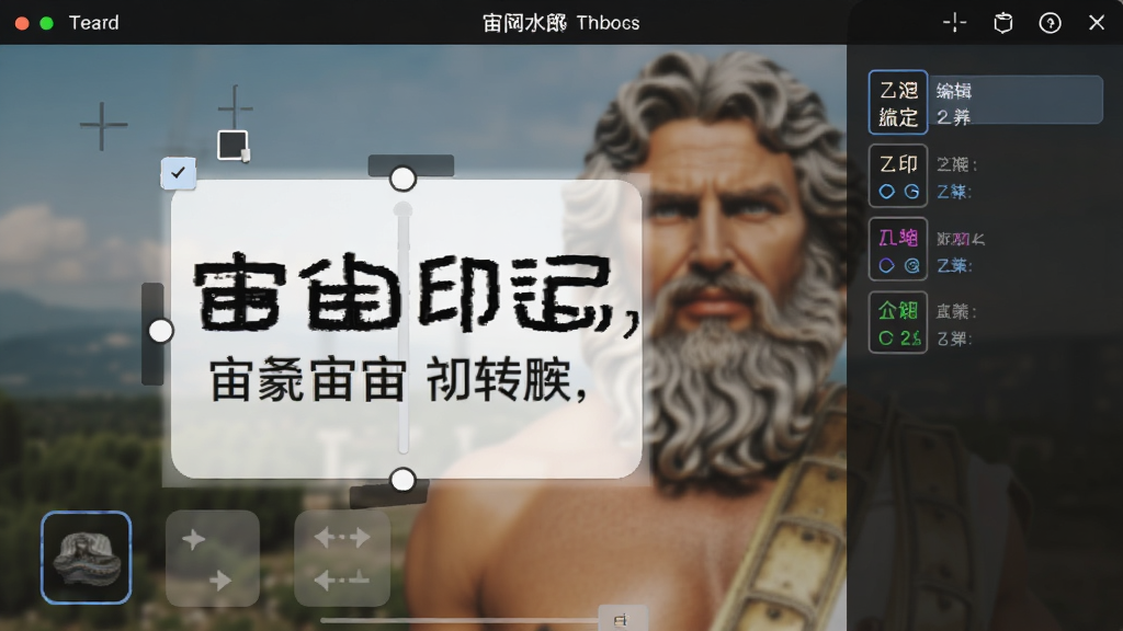 ��˹ӡ������Զ���ˮӡ�༭���棬�û����ڵ������ִ�С����ɫ����Ļ��ʾ����ק��ˮӡԪ�أ�����Ϊ�黯����Ƭ�����ֱ�����ã�ϸ������