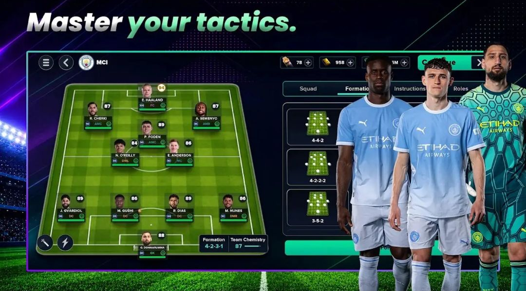������2025(Soccer Manager 2025)4.1.5 ����Ӫģ��