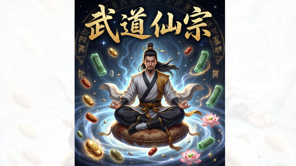 ��������Ϊһλ��ϥ��������ʿ�����������������룬��Χ�����ŷ���ĵ�ҩ����������򣬱���������ɫ�ǿ����ɫ�����󣬲��ֲ������湹ͼ���Ϸ����״��ý�ɫë��������д