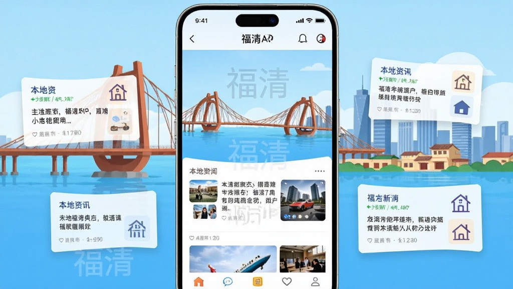 ����������һ�������ֻ�����չʾ������APP������ҳ���棬�����Ǹ����־�Խ��������������������ںϵĲ廭�����ֲ����ֻ����С���������Ư��������Ѷ��Ƭ�뷿��ͼ�꣬�Ű������죬���Ϊ�ִ���ƽ���Ƽ��У�ϸ�ڰ����������ˮӡ����������ͼ�����ʸ���1080P���ɾ��޶���Ԫ�ء�