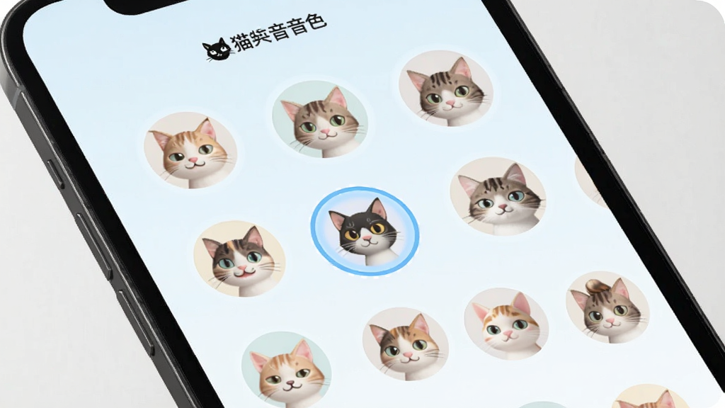 èͷ����ɫѡ����棬����Ϊ�ֻ���Ļ��ʾ���Բ��ͷ�������ͬ��ɫ������Ϊ�������У��Ű����룬���Ϊ����ǳɫϵ��ϸ�ڰ���èͷ�����ֱ�ʶ��ѡ�и���Ч���������������ɾ����޶���Ԫ��