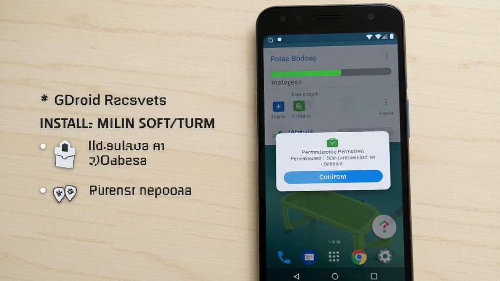 һ��չʾ��׿�ֻ���װGDroid�������̵�ʾ��ͼ���������ֻ���Ļ��ʾ��װ��������Ȩ��ȷ�ϵ������Ա��м�����ʾ���ֱ�עע���������Ϊǳɫ���棬������ʵ�����������ʸɾ��޶���Ԫ��