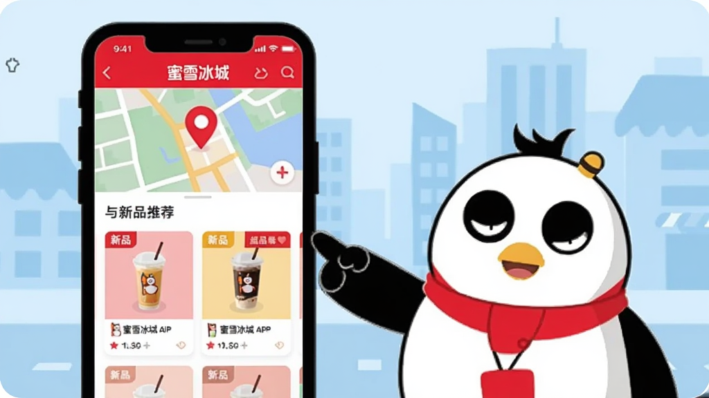 һ��չʾ��ѩ����APP�ŵ��б�����Ʒ�Ƽ�ҳ��ĳ���ͼ������Ϊ�ֻ���Ļ��ʾ��ͼ��λ����Ʒ��Ƭ����Ļ�Ա���ѩ��������ָ����Ļ������Ϊǳ��ɫ���нֵ���ͼ������Ϊ����ֻ��Ҳ༪������Ϊ��ͨ��ƽ�廭��ϸ�ڰ�����ͼ��ǡ���Ʒ����ͼ����Ʒ��ǩ�������������ɾ��޶���Ԫ��