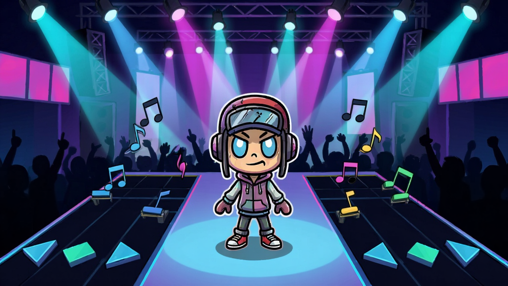 һ�������ֻ���Ϸ�����ͼ���廭������������FridayNightMusicFunkinRhythmFNFGame��Ϸ��ɫվ����̨���룬���������з����ͷ����������������޺����˸���ݳ�����̨����ɫΪ��ͨ�ֻ�������ͻ�������־��жԳƣ��Ű�Ϊ�������α��������Ϊ��ʽ��ͨ���޺�������ϸ�ڰ�������Ʈ�����ƹ���������ڼ�Ӱ�����ʸ��壬�ɾ����޶���Ԫ��
