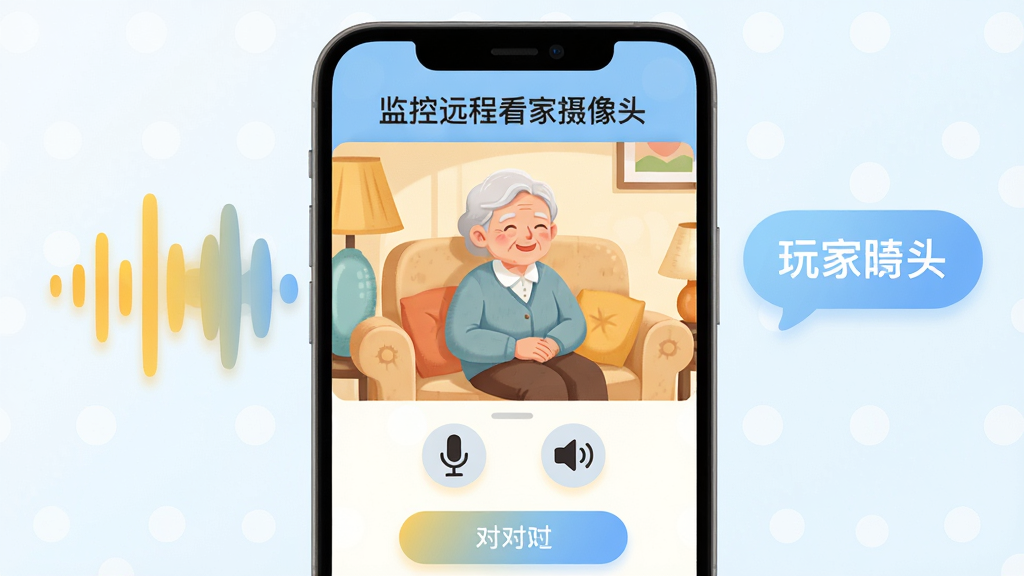 ����Ϊ�ֻ���Ļ��ʾ��ػ��棬�����·�����˷������ͼ�꣬��������һλ��������ɳ���ϣ�����Ϊ�ֻ����У���������ֱ����������ƺ��������ݣ��Ű�Ϊ�Ϸ��������ơ����Զ�̿�������ͷ�����·�Ϊ�Խ����棻���Ϊ��ܰ��ͥ�廭�磬ɫ��ů����ǳ�����䣻ϸ�ڰ�������΢Ц���顢�������ƵĽ���Ч�������水ť��Բ����ƣ����ʸ��壬�ɾ����޶���Ԫ�ء�