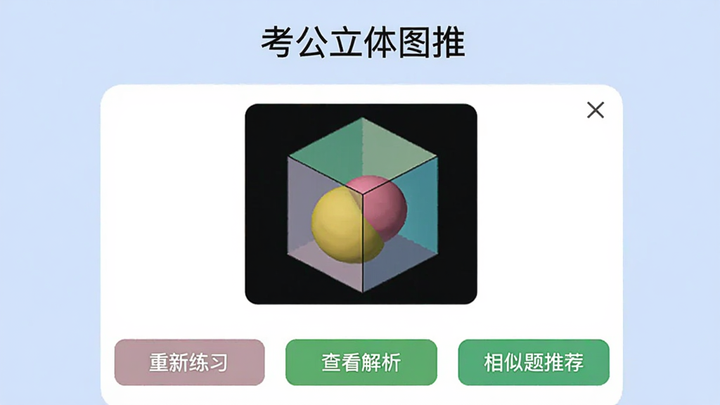 ��������ͼ�ƴ��Ȿ���棬��Ļ������ʾһ������ͼ�δ��⿨Ƭ���·��С�������ϰ�����鿴���������������Ƽ���������ť������Ϊ���ǳ��ɫ��������ʾ����������ͼ�ơ����֣������������޶���װ��