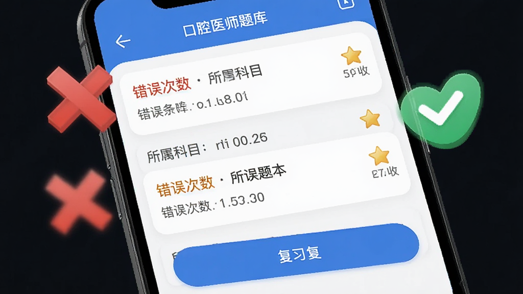 ��ǻҽʦ������Ȿ���棬�ֻ���Ļչʾ�����б���ÿ�������ע���������������Ŀ���Ա����ղ��Ǳ�ͼ�꣬�������к�ɫ��ź���ɫ�Թ��ĳ���ͼ�Σ����ּ�࣬�Ű������������ˬѧϰ�磬ϸ��ͻ������ͳ�ƺ͸�ϰ��ť�����ʸ��壬�ɾ����޶���Ԫ��