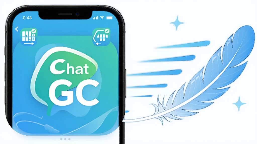��������Ϊ��Chat GC��Ӧ��ͼ����������ë��ϣ����ֲ������ҽṹ�����չʾ�ֻ����н��棬�Ҳ�Ϊ�ٶ���������ë�����Ϊ��ˬ�Ƽ��廭��ϸ�ڰ����ڴ�ռ��Сͼ�ꡢ�������ߣ����ʸ��壬�ɾ����޶���Ԫ��