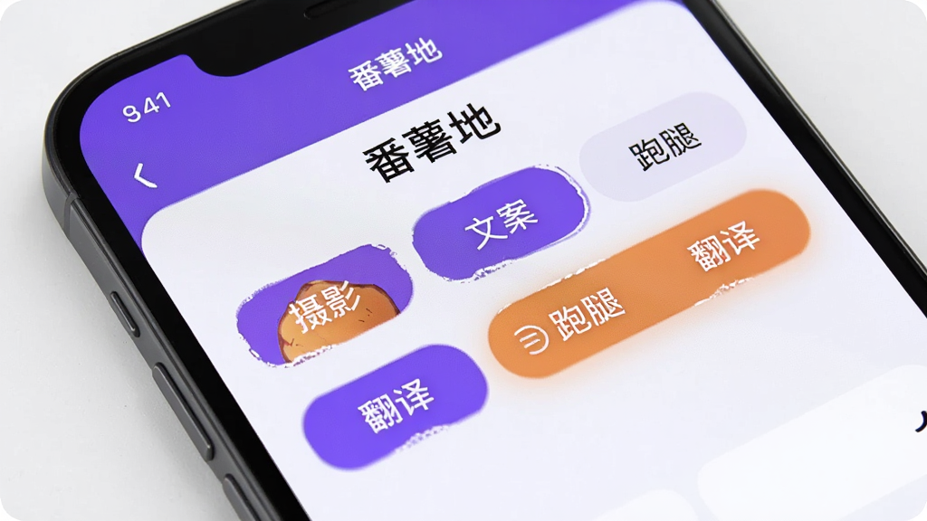 �ֻ���Ļ��ʾ�������ء����ܱ�ǩ���ý��棬�������ж����ǩѡ���硰��Ӱ�����İ��������ȡ������롱����ѡ��ǩ������ʾ������Ϊ��ɫ�Ͱ�ɫ�����ʱ�У������������޶���Ԫ��