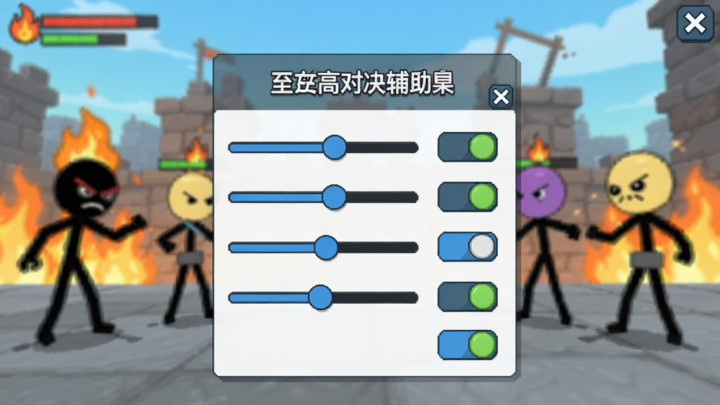 ��������߶Ծ������˵�չ�����棬չʾ����������뿪�ذ�ť������Ϊ��Ϸս������������˽�ɫ�ں󷽵ȴ��������������죬UI���������ʸɾ�