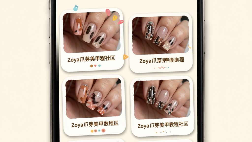 һ��չʾZoyaצѿ���׽̳�������ͼƬ������Ϊ�ֻ���Ļ�������Ŷ�����׽̳̿�Ƭ������Ϊ˫���ٲ�����ÿ����Ƭ�������׳�Ʒͼ�ͱ��⣬�Ű��������ã������ܰ�����У�ϸ���Ͽ�Ƭ����Բ������΢��Ӱ������Ϊ�װ�ɫ�����ʸ��壬�ɾ����޶���Ԫ��
