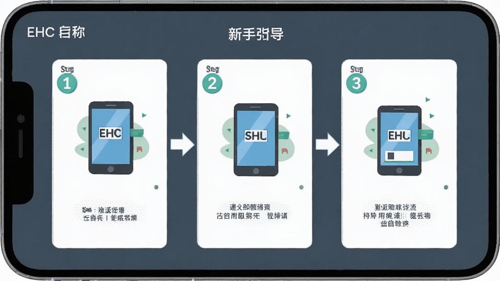 ��������EHC������Ϊ�ֻ���Ļչʾ�����������裬����Ϊ������������У��Ű��࣬���Ϊ��ƽ���̳̲廭��ϸ�ڰ���������š���ͷ���豸ͼ�꣬�����������ɾ����޶���Ԫ��