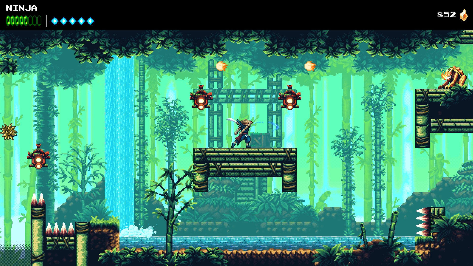 ��ʹ(The Messenger)����BOSSս��ͨ�ػ��� ���ط���ֳ���