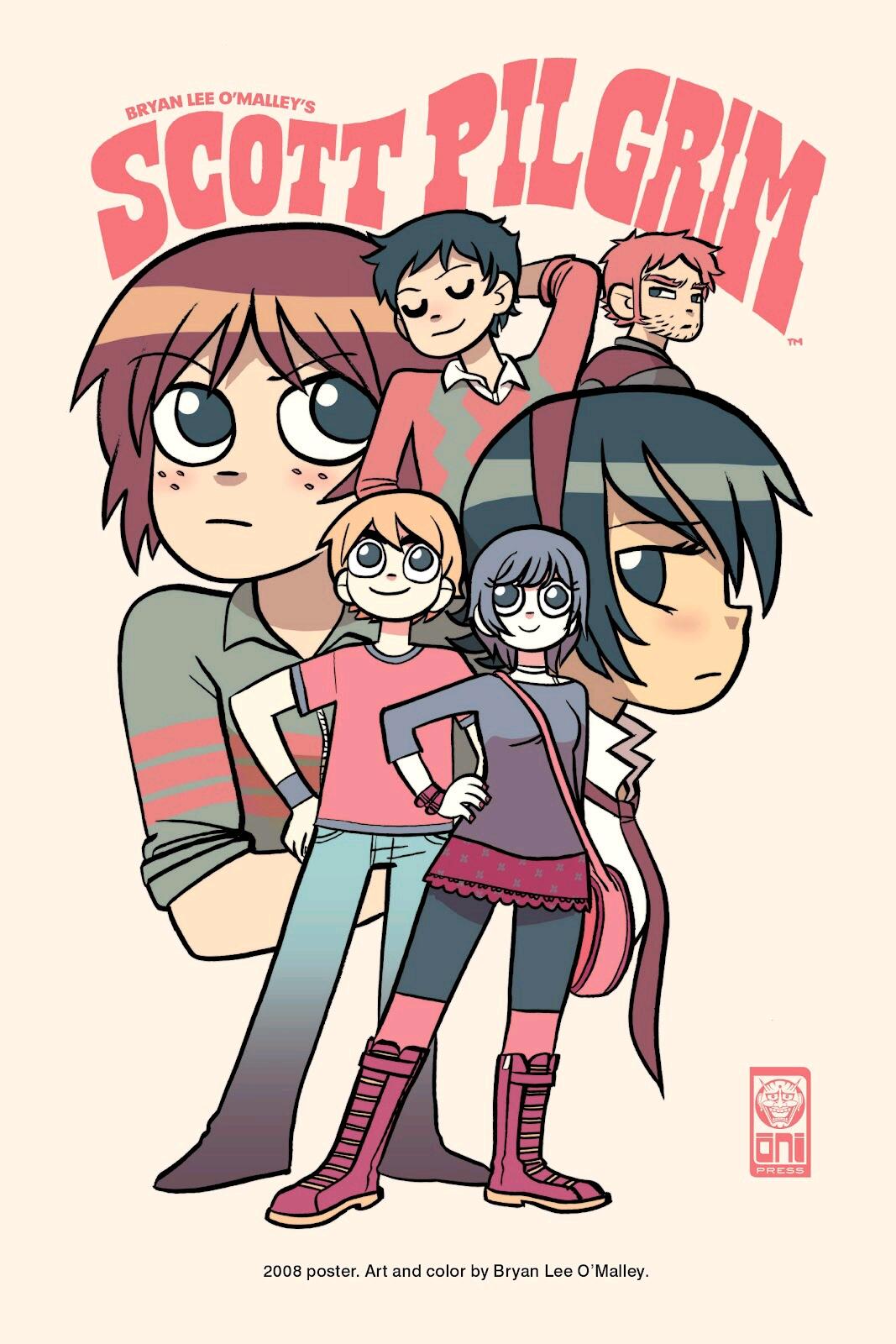 ˹����Ƥ������(Scott Pilgrim) �������Ӱ�Աȷ���ͼ