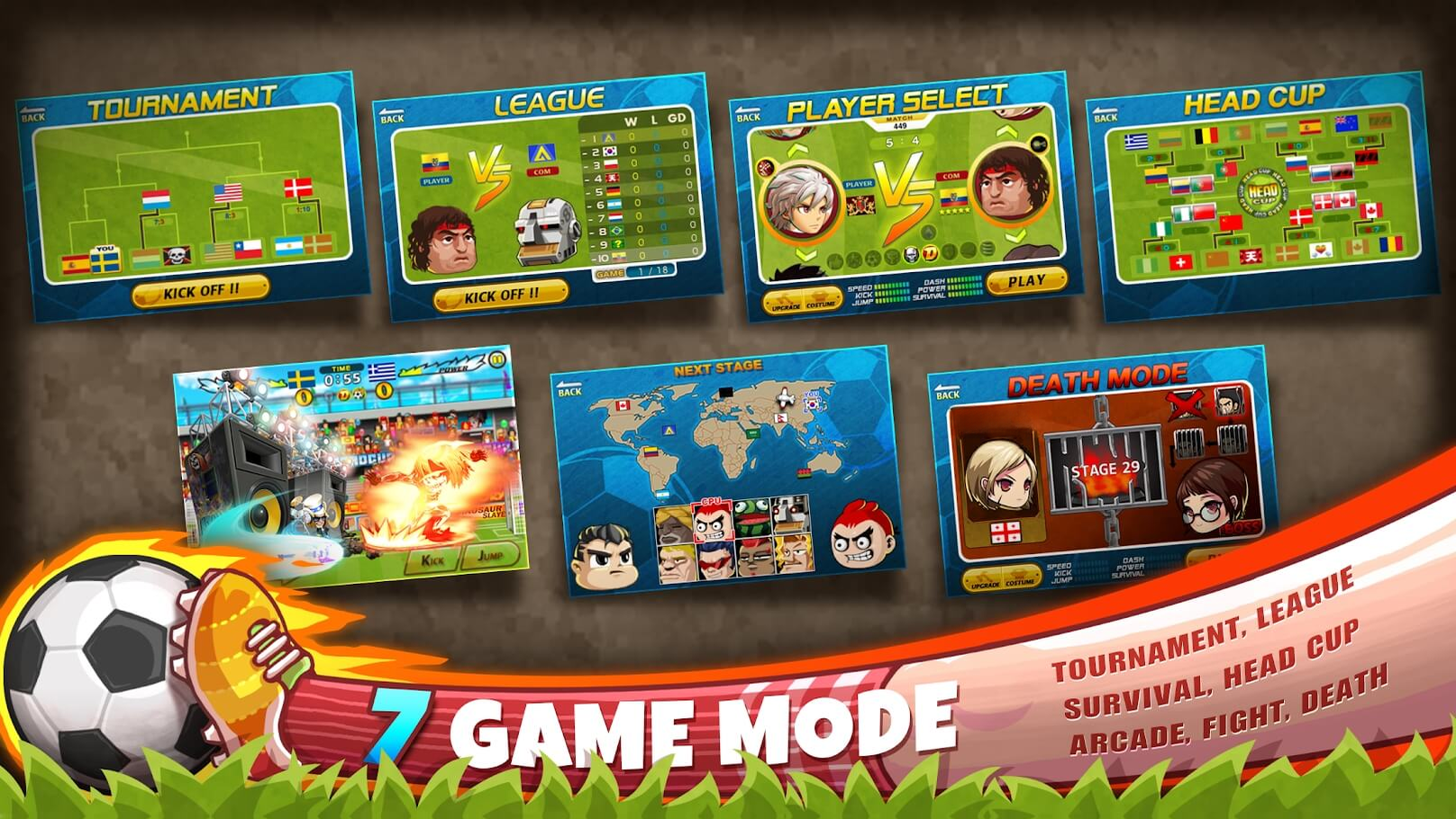 ͷ��÷�(Head Soccer)7.1.7 �����ս