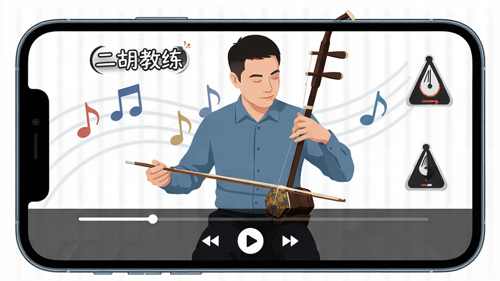 һ��չʾ��������Ӧ���ڽ�ѧ��Ƶ���ܵ�ͼƬ���������ֻ�������ʾһλ��ʦ���������������Ļ�·��н������Ͳ��ſ��ư�ť���ֻ���Χ�������ͽ�����ͼ�꣬���ּ�࣬����ִ���ƽ����ϸ����ͻ����Ƶ����͡����������������������������ɾ�������Ԫ��