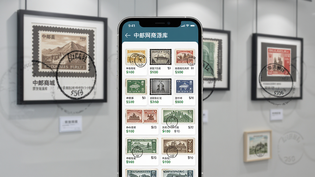�������̳���Ʊ��Դ����棬�ֻ���Ļչʾ���������е���Ʊ����ͼ����ÿ����Ʊ�·���ע�����ƺͼ۸񣬱�����ǳ��ɫ��չʾǽ��ǽ���Ϲ��ż����Ŵ����ϡ��Ʊװ�ѻ�������ִ���࣬���ֹ�����ϸ�����������ʸ��壬�ɾ��޶���Ԫ��