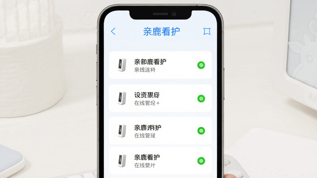 ��¹�������豸�������棬�ֻ���Ļչʾ�豸�б���ÿ̨�豸�Ա�������״ָ̬ʾ�ƣ���������