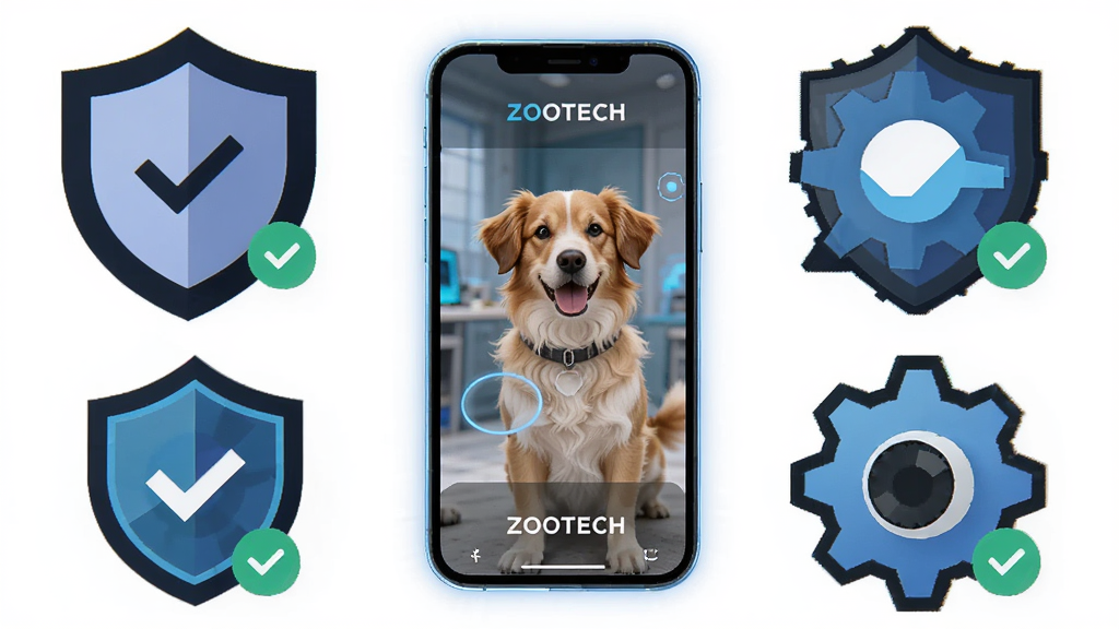 ����Ϊһ�������ֻ���Ļ��ʾZOOTECH���ﻥ�����棬�����ֻ�λ�ڻ������룬���ܻ��ƶ��������ͼ��������ȫ�����ã��Ű�Ϊ���湹ͼ�����Ϊ��ƽ�Ƽ��磬ϸ�ڰ����ֻ���Ե�Ĺ�Ч��ͼ���ϵĶԹ���ǣ����ʸ��壬�ɾ����޶���Ԫ�أ�����������Ϊ��ZOOTECH��