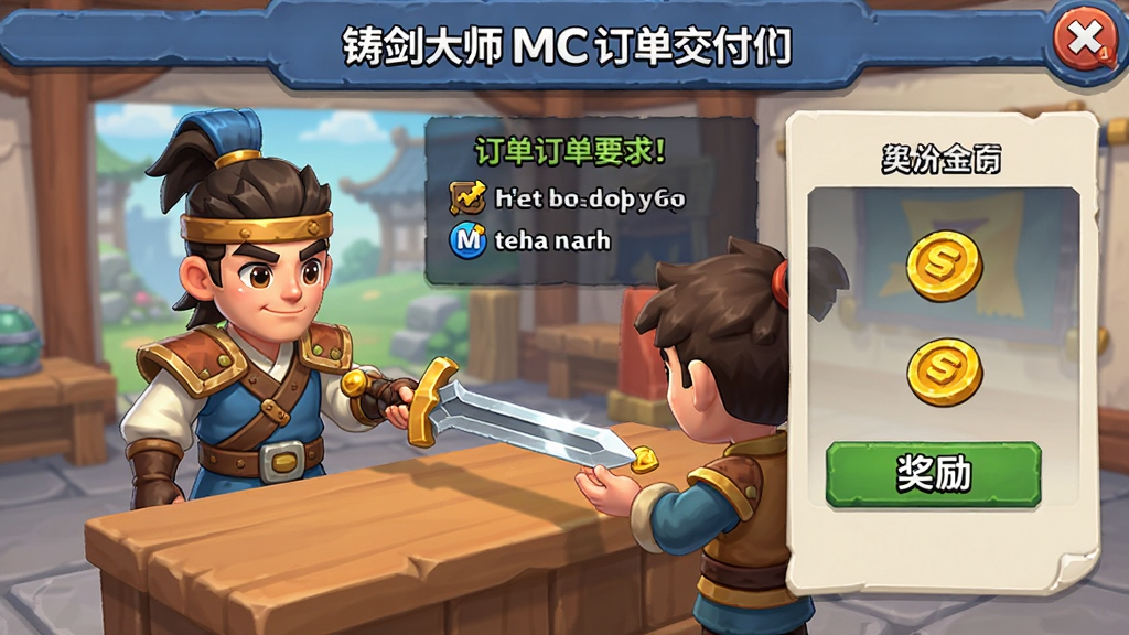 ������ʦMC�����������棬һλ�Ŵ�����վ�ڹ�̨ǰ����ҽ�����õĽ��ݸ�����������ʾ����Ҫ��ͽ�����ң���ͨ���ɫ���������ɾ�����