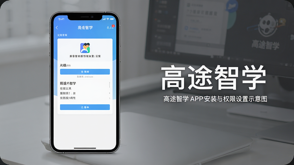 ��;��ѧAPP��װ��Ȩ������ʾ��ͼ���ֻ���Ļ��ʾȨ�޹���ҳ�棬�Ա��С���;��ѧ�����ֱ�ע����������ˣ����������ɾ�