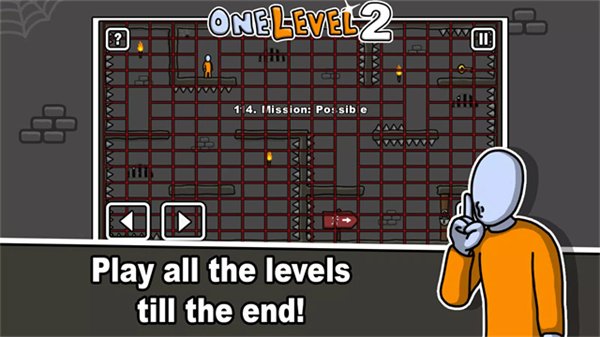 �����Խ��2���°�(One Level 2: Stickman Jailbreak)v1.8.11 ���İ�