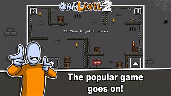 �����Խ��2���°�(One Level 2: Stickman Jailbreak)v1.8.11 ���İ�