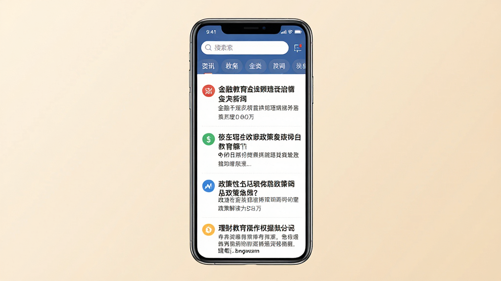 ��������Ϊ���ƽ�����APP����Ѷҳ�棬��Ļ����ʾ�����������ű��������߽��ժҪ��������������������ǩ������Ϊ�ֻ�����չʾ���ֻ����У�����Ϊǳ��ɫ���䡣���Ϊ�����Ķ���Ӧ�ý��棬ϸ���ϱ�������Ӵ֣�����Сͼ��������Ѷ���ͣ����ʸ��壬�ɾ����޶���Ԫ�ء�