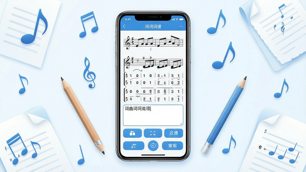 һ��չʾ��������������������ȫò��ͼƬ�������������ֻ���Ļ����Ļ����ʾ�Ŵ��ױ༭���棬���������׺ͼ������򡢸�������͹��ܰ�ť����Χ������������Ǧ�ʡ�ֽ�ŵ����ִ���Ԫ�أ�������������������ɫ������Ϊ�������־��жԳƣ�ϸ�ڷḻ�����������ɾ����޶���Ԫ��