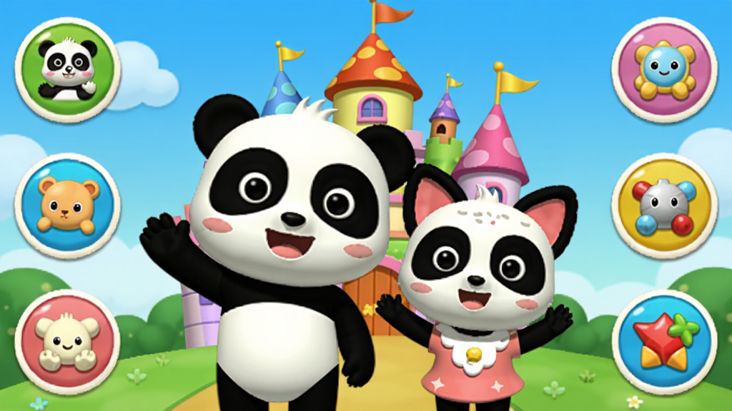 ������ʿHD���������棬���������ǿɰ�����è����������ڲ�ɫ�Ǳ�ǰ���֣���Χ�����Ŷ��衢���¡���Ϸ��Բ�ι���ͼ�꣬��������������������ã���ͨ3D��Ⱦ��ϸ�ڷḻ�����廭�ʣ��ɾ��޶���Ԫ��