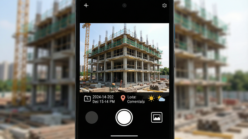 һ�Ű�׿�ֻ���Ļչʾˮӡ���������������������棬�������������ȡ����ȡ��������ʾ��һ������ʩ���Ľ�������Ƭ�ײ�������������ˮӡ��Ϣ�����������ڡ�ʱ�䡢�ص������ͼ�꣬����ײ��п��Ű�ť�������ڣ����岼�ּ�����ˣ����дʵ��ϸ�ڷḻ�����ʸ��壬�ɾ����޶���Ԫ��