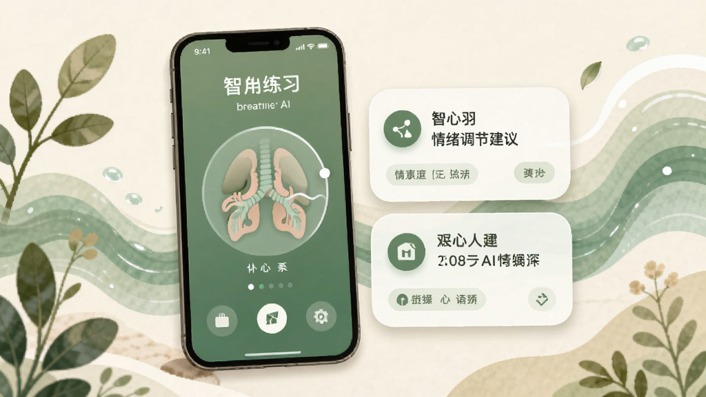 һ��չʾ������AI�������ڽ��鹦�ܵĲ廭���������ֻ���Ļ��ʾ������ϰ�����뽨�鿨Ƭ����Χ���滺�Ĳ�����ֲ��Ԫ�أ�������Ȼ��չ���������������ϸ�ڰ�����ɫ����ɫ�������ʸ��壬�ɾ����޶���Ԫ�ء�